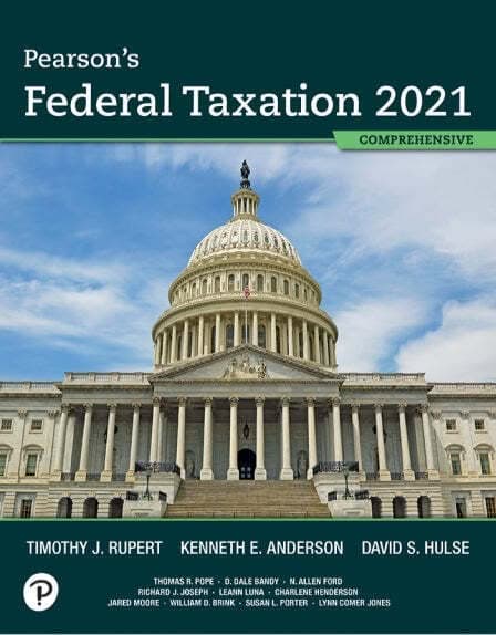 Pearson’s Federal Taxation 2021 Comprehensive 34e 34th Edition – PDF ebook