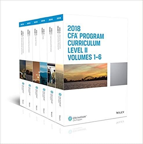 CFA Program Curriculum 2018 Level II – PDF ebook