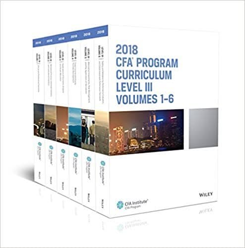 CFA Program Curriculum 2018 Level III – PDF ebook