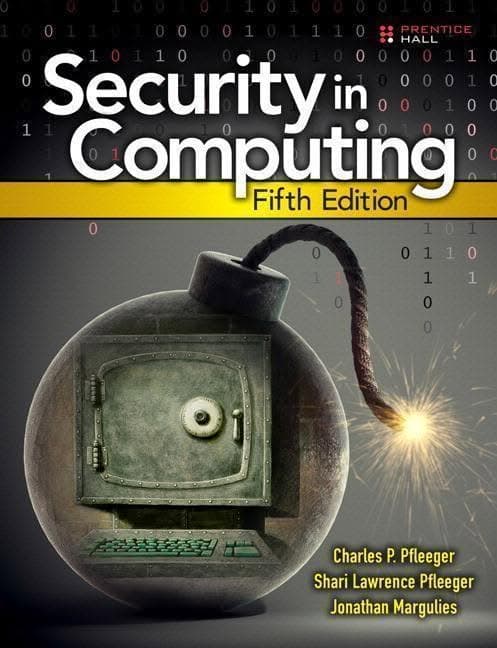 Security In Computing 5Th Edition – PDF ebook