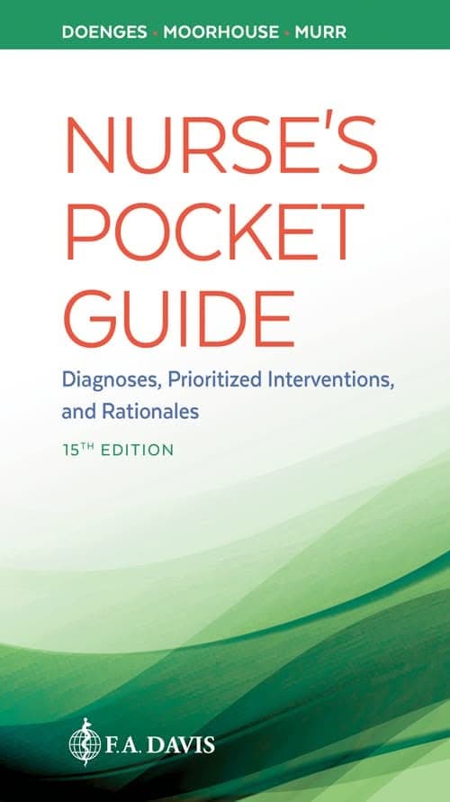 Nurse's Pocket Guide: Diagnoses, Prioritized Interventions and Rationales (15th Edition) - eBook