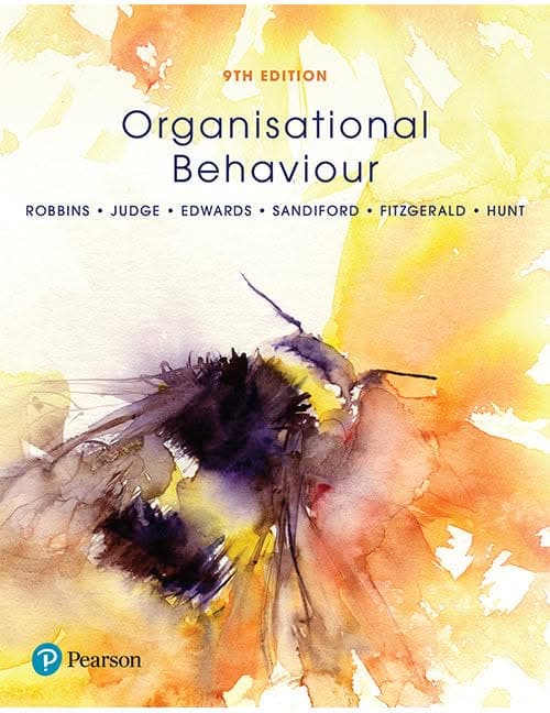 Organisational Behaviour, 9th Edition By Stephen P. Robbins – PDF ebook