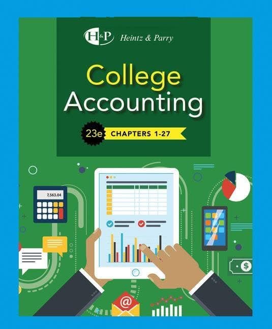 College Accounting, Chapters 1-27  23rd Edition – PDF ebook