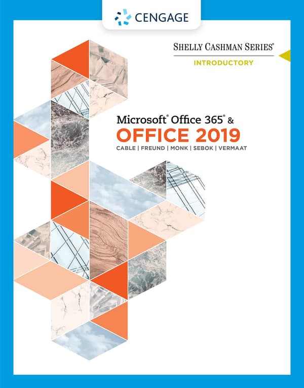 Microsoft Office 365 & Office 2019 Introductory - eBook