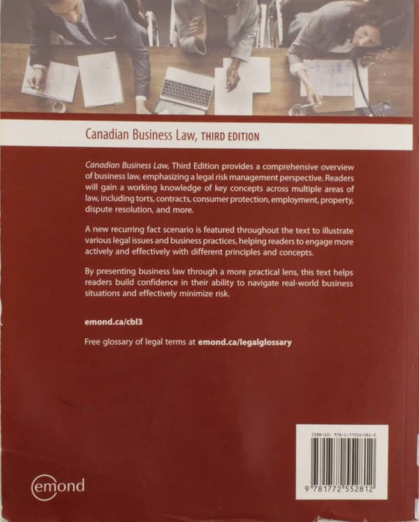 Canadian Business Law (3rd Edition) - eBook - Image 2