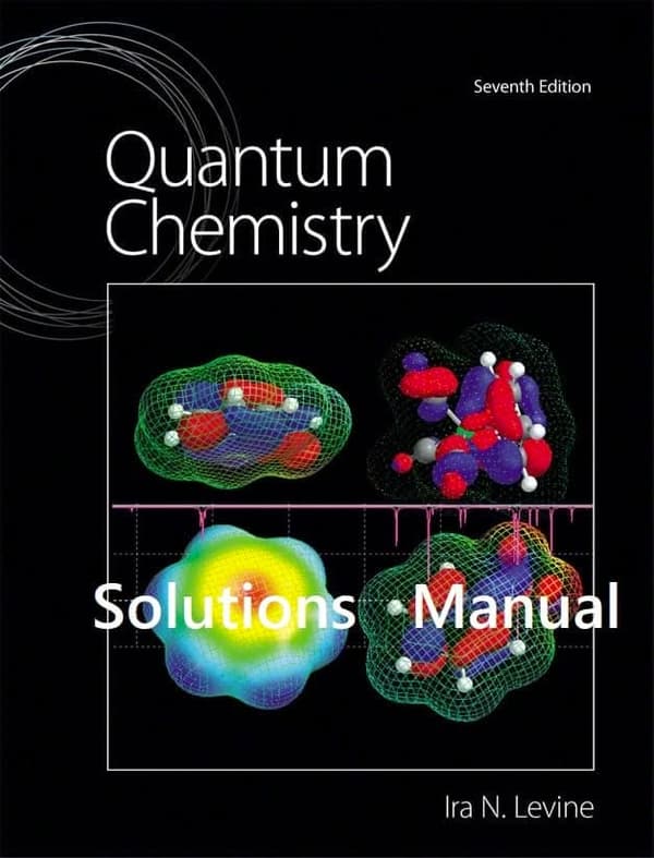 solutions manual-Quantum-Chemistry-7e-levine-pdf