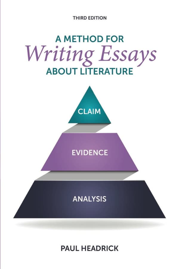 A Method for Writing Essays about Literature ( 3rd Edition) - eBook