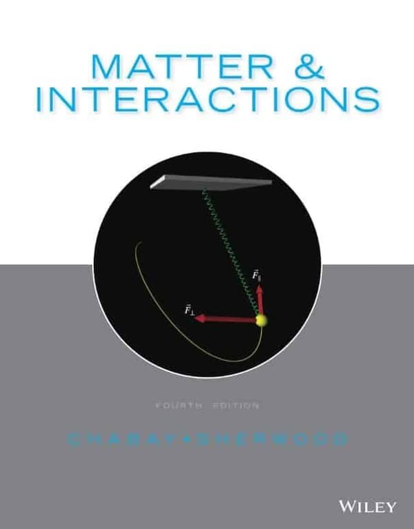 Matter and Interactions (4th Edition) – PDF ebook