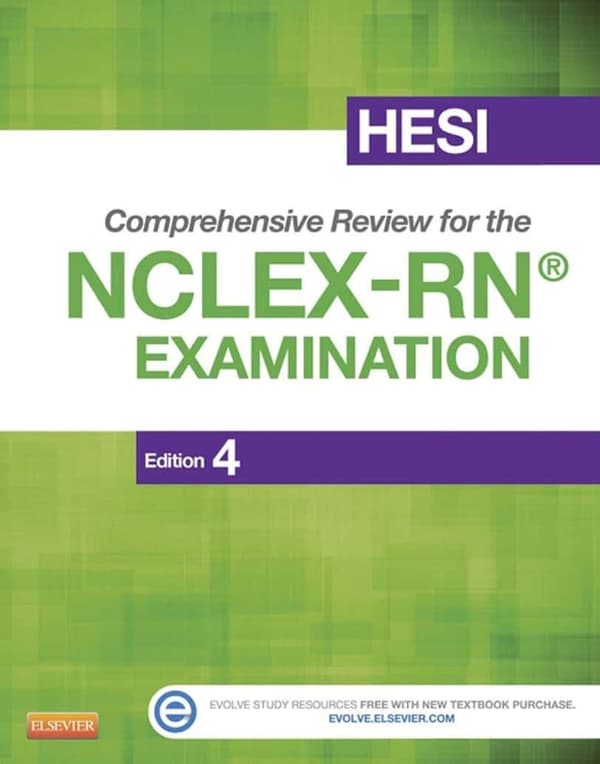 HESI Comprehensive Review for the NCLEX-RN Examination (4th edition) – PDF ebook