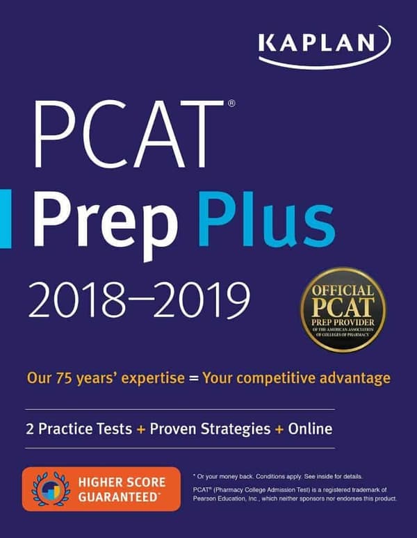 Kaplan's PCAT Prep Plus 2018-2019: 2 Practice Tests + Proven Strategies + Online – PDF ebook