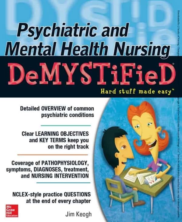 Psychiatric and Mental Health Nursing Demystified – PDF ebook