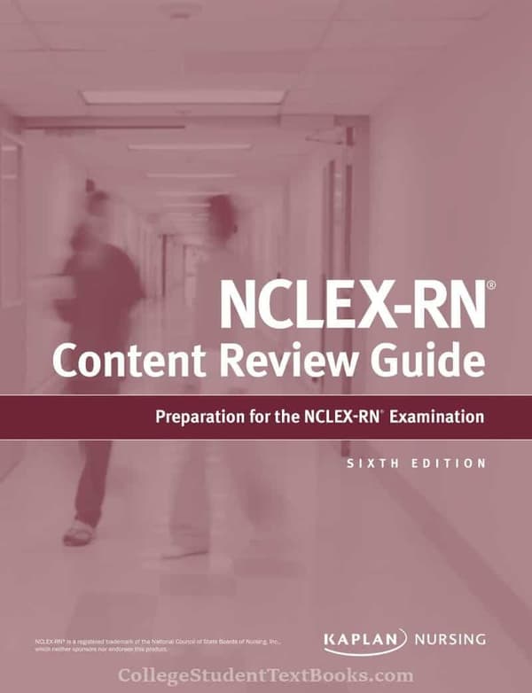 Kaplan's NCLEX-RN Content Review Guide 6th Edition – PDF ebook