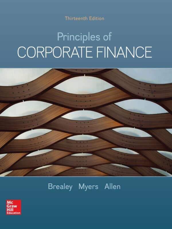 Principles of Corporate Finance (13th Edition)  Brealey/Myers/Allen – PDF ebook