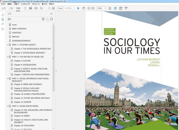 Sociology in Our Times 7th Canadian Edition – PDF ebook