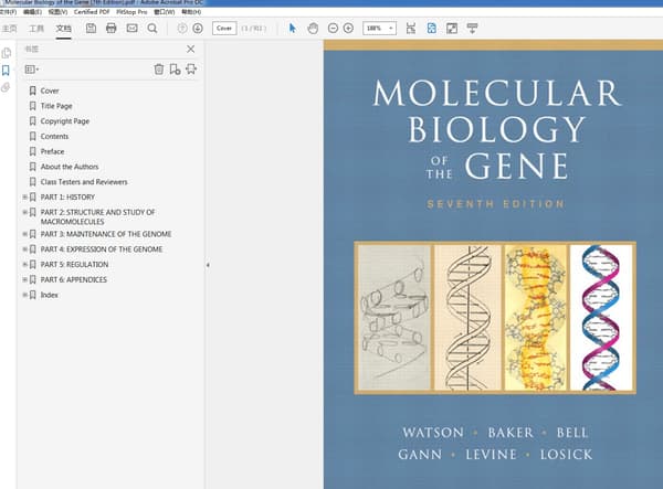 Molecular Biology of the Gene 7th Edition – PDF ebook