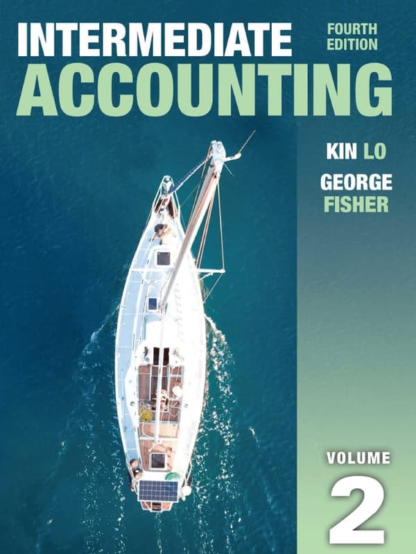 Intermediate Accounting, Vol. 2 4rd Edition Canadian Edition by Kin Lo – PDF ebook