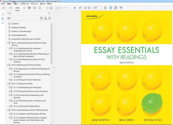Essay Essentials with Readings 6th Edition – PDF ebook