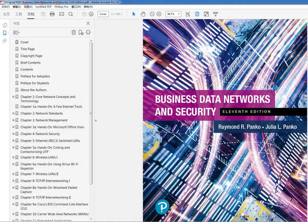 Business Data Networks and Security 11th Edition – PDF ebook