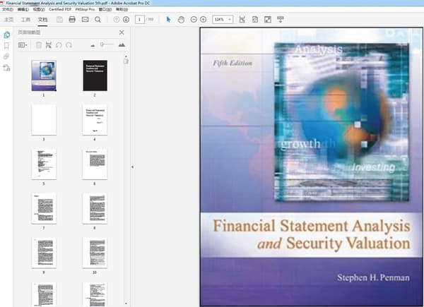 Financial Statement Analysis and Security Valuation 5th Edition – PDF ebook