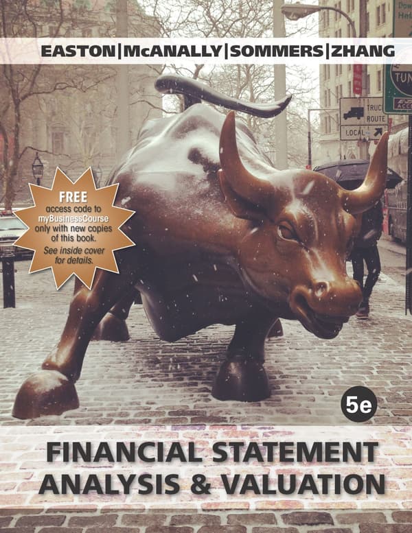Financial Statement Analysis & Valuation, 5e – PDF ebook