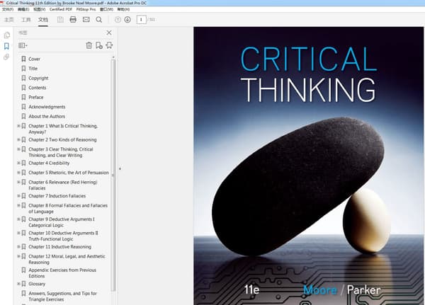 Critical Thinking 11th Edition by Brooke Noel Moore – PDF ebook