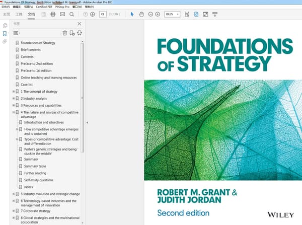 Foundations Of Strategy 2nd Edition by Robert M. Grant – PDF ebook