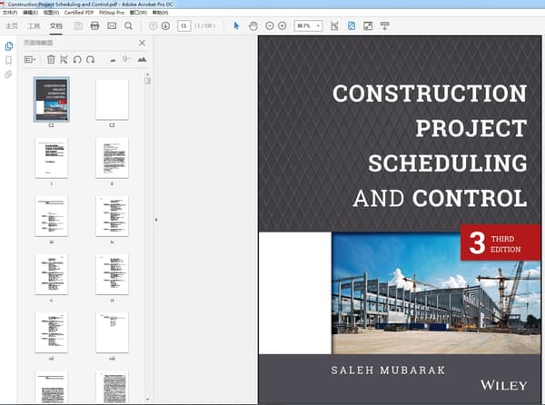 Construction Project Scheduling and Control 3rd Edition – PDF ebook