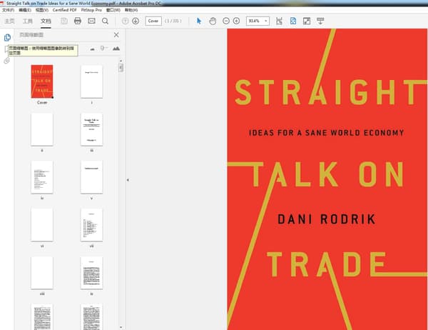 Straight Talk on Trade Ideas for a Sane World Economy – PDF ebook