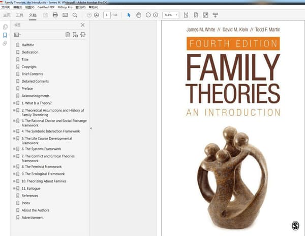 Family Theories: An Introduction 4th – PDF ebook