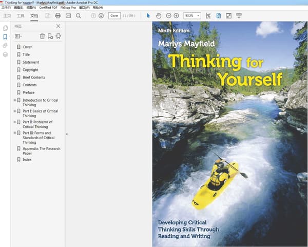 Thinking for Yourself 9th byMarlys Mayfield – PDF ebook