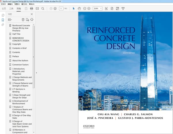 Reinforced Concrete Design 8th by Jose Pincheira – PDF ebook