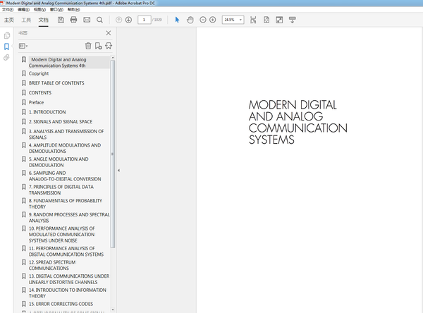 Modern Digital and Analog Communication Systems 4th – PDF ebook