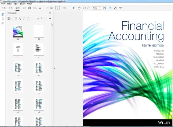 Financial Accounting 10th Australian Edition – PDF ebook
