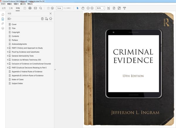 Criminal Evidence 13th Edition – PDF ebook
