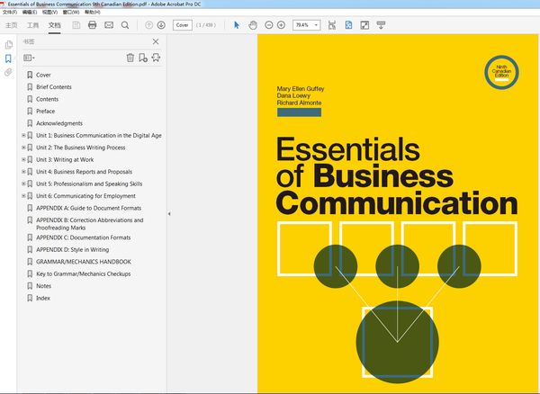 Essentials of Business Communication 9th Canadian Edition – PDF ebook