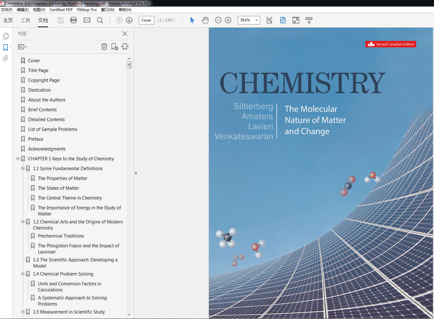 Chemistry 2rd Canadian Edition by Martin Silberberg – PDF ebook
