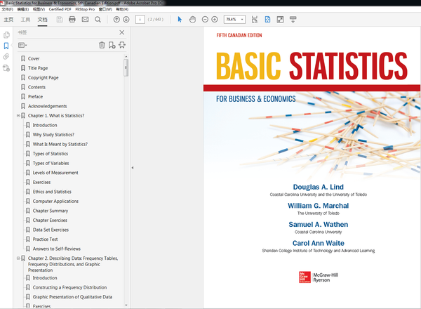 Basic Statistics for Business & Economics, 5th Canadian Edition – PDF ebook