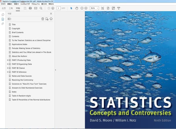 Statistics: Concepts and Controversies 9th Edition – PDF ebook