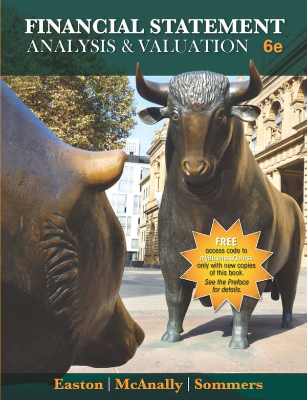 Financial Statement Analysis & Valuation, 6e by Peter D. Easton – PDF ebook
