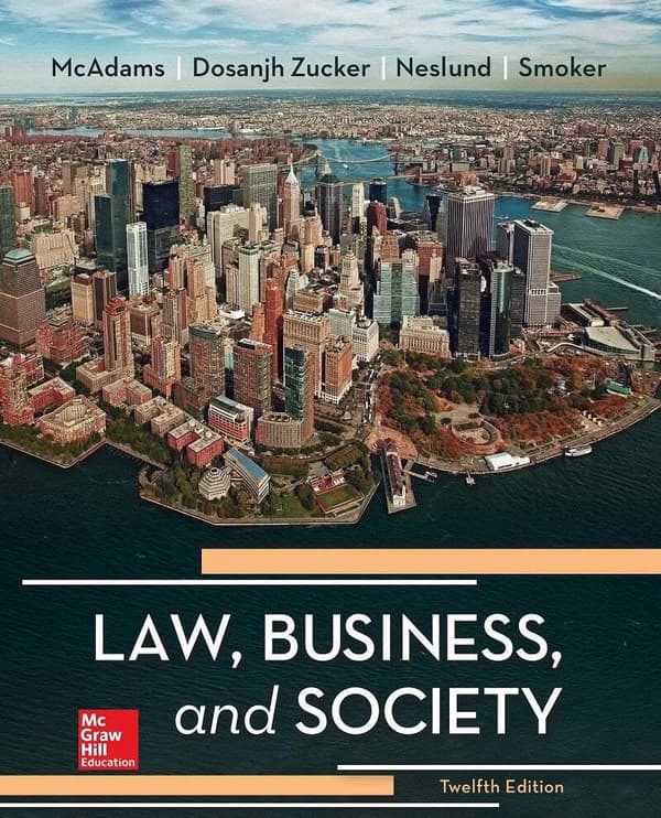 Law Business and Society 12e 12th Edition – PDF ebook