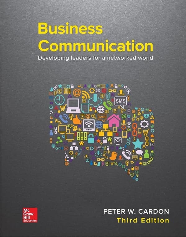 Business Communication Developing Leaders for a Networked World 3e 3rd Edition – PDF ebook