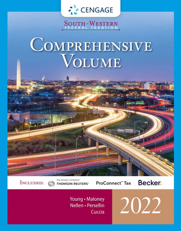 South-Western Federal Taxation 2022 Comprehensive 45e 45th Edition – PDF ebook