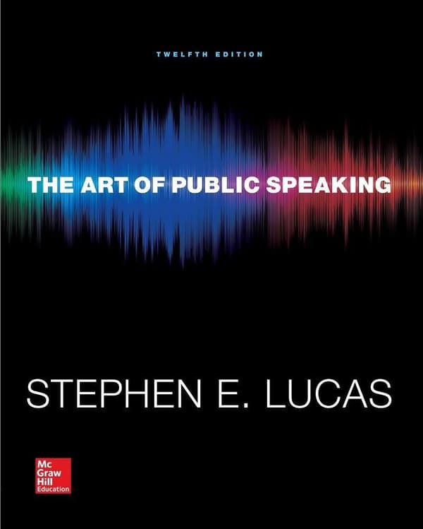 The Art of Public Speaking 12e 12th Edition – PDF ebook