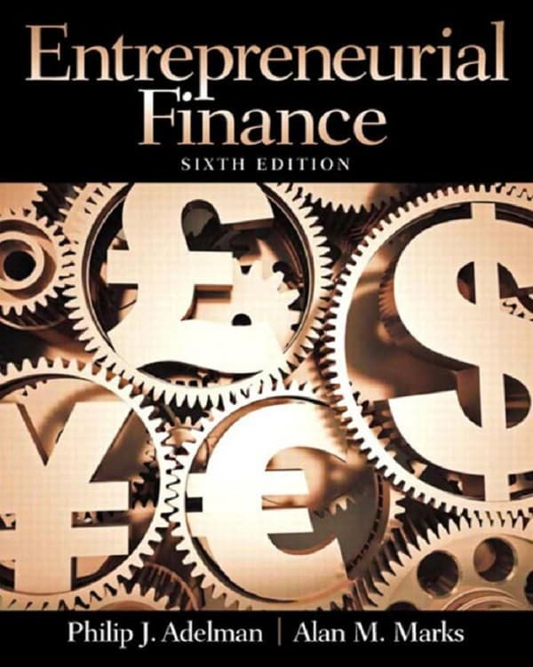 Entrepreneurial Finance 6e 6th Edition – PDF ebook