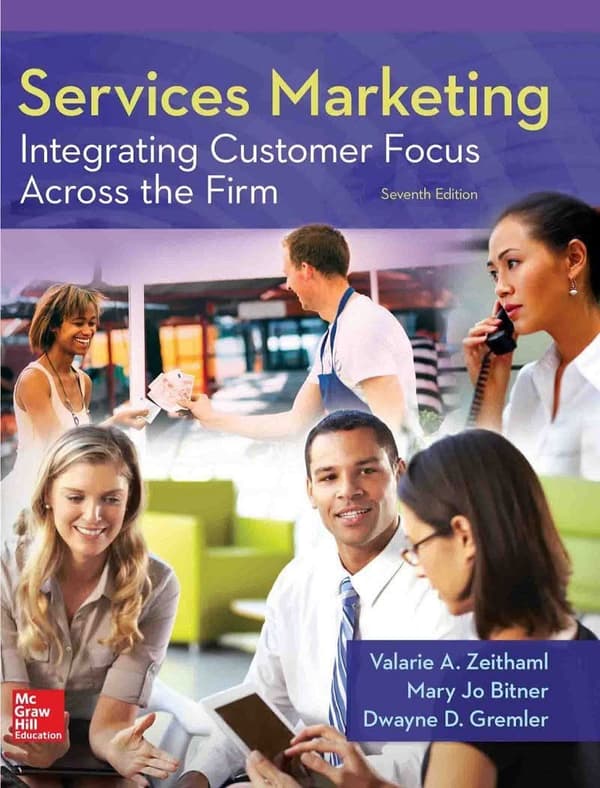 Services Marketing Integrating Customer Focus Across the Firm 7e 7th Edition – PDF ebook