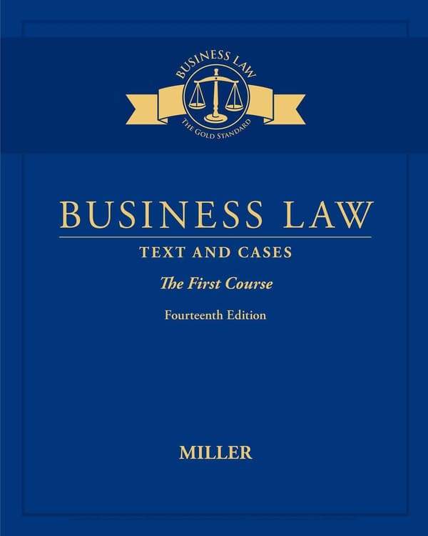 Business Law Text and Cases – The First Course 14e 14th Edition – PDF ebook