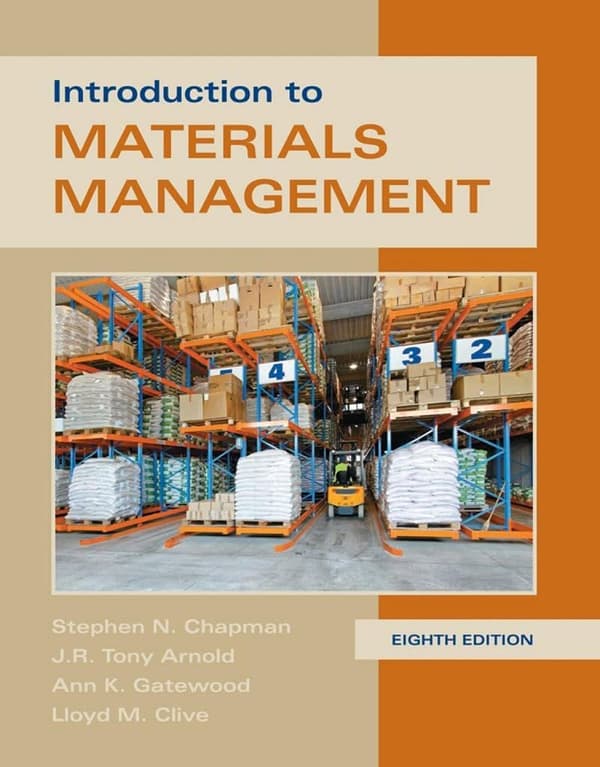 Introduction to Materials Management 8e 8th Edition – PDF ebook