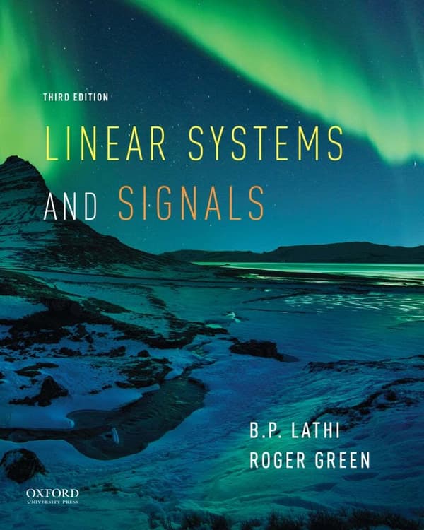 Linear Systems and Signals 3e 3rd Edition – PDF ebook