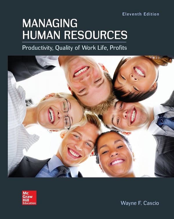 Managing Human Resources 11e 11th Edition – Wayne Cascio – PDF ebook