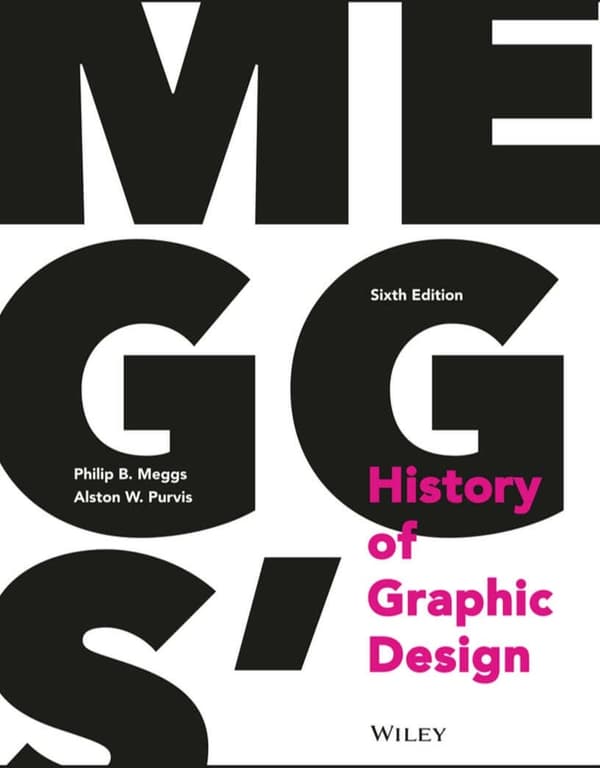 Meggs’ History of Graphic Design 6e 6th Edition – PDF ebook